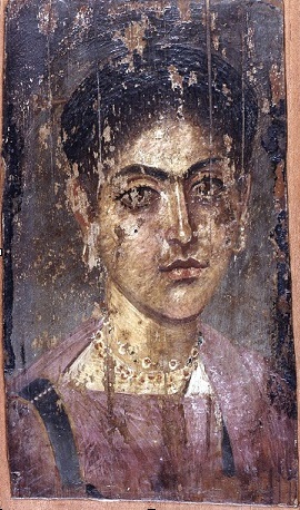A Woman, Hawara, AD 325-350 (London, British Museum, EA 74705)